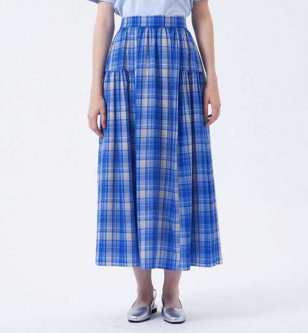 MACKINTOSH PHILOSOPHY「タータンチェックボリュームスカート」|スカート|
