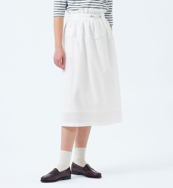 MACKINTOSH PHILOSOPHY「ウエストギャザースカート」|スカート|オフホワイト