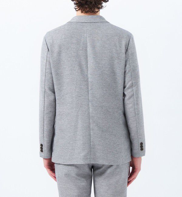 MACKINTOSH PHILOSOPHY「テーラードジャージージャケット 杢カラミストレッチ」|テーラードジャケット|