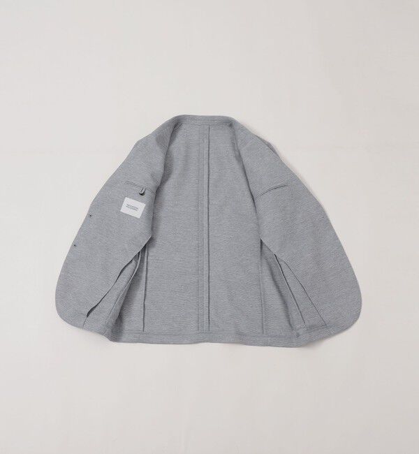 MACKINTOSH PHILOSOPHY「テーラードジャージージャケット 杢カラミストレッチ」|テーラードジャケット|