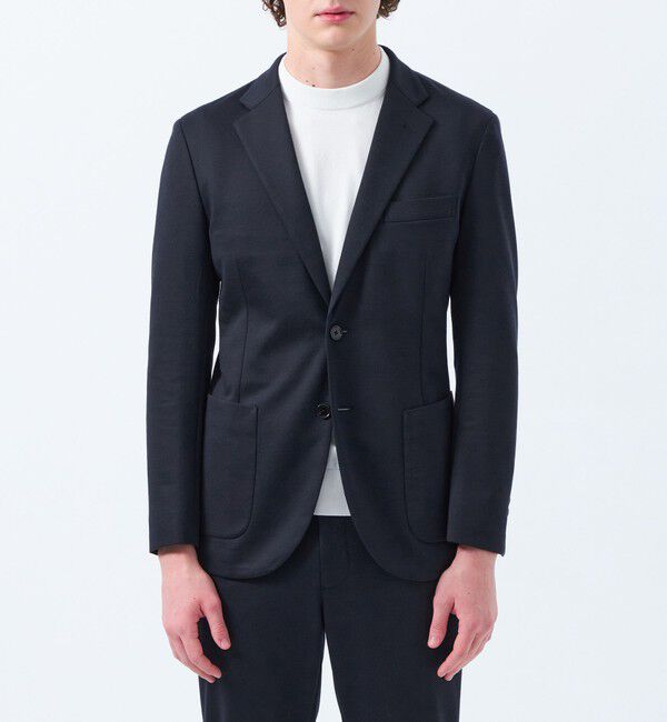 MACKINTOSH PHILOSOPHY「テーラードジャージー ジャケット 24G梳毛ジャージー」|テーラードジャケット|