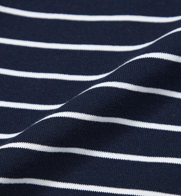 MACKINTOSH PHILOSOPHY「TEXBRIDプレーティング 半袖セミモックネックプルオーバーニット」|ニット・セーター|