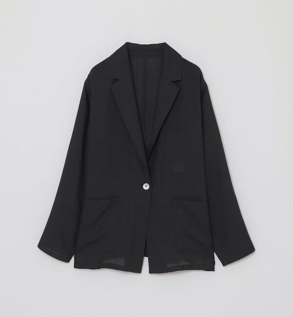 MACKINTOSH PHILOSOPHY「メッシュテーラードジャケット」|テーラードジャケット|ブラック