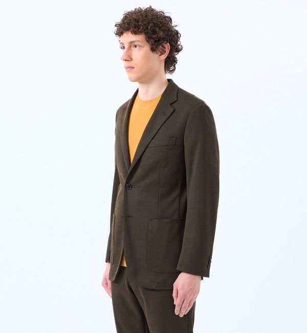 MACKINTOSH PHILOSOPHY「テーラードジャージー ジャケット ウール混メッシュジャージー」|テーラードジャケット|