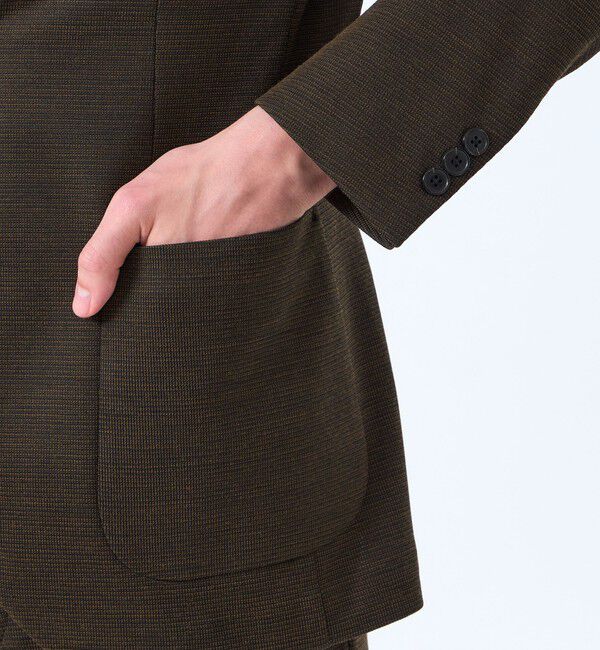 MACKINTOSH PHILOSOPHY「テーラードジャージー ジャケット ウール混メッシュジャージー」|テーラードジャケット|