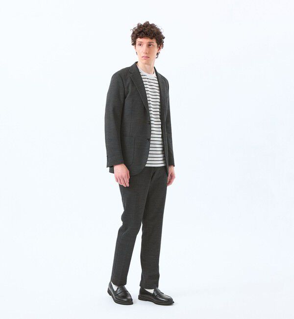 MACKINTOSH PHILOSOPHY「テーラードジャージー ジャケット ウール混メッシュジャージー」|テーラードジャケット|