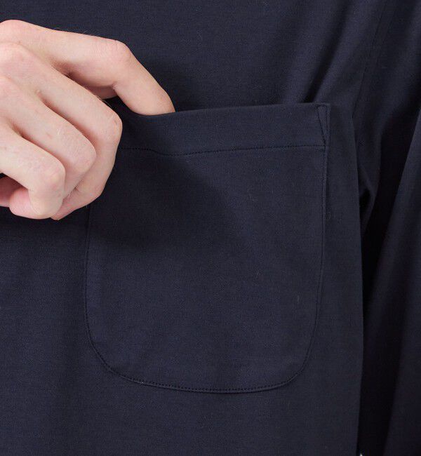 MACKINTOSH PHILOSOPHY「シルケットスムース スクエアホリゾンタルワイドシャツ」|シャツ・ブラウス|