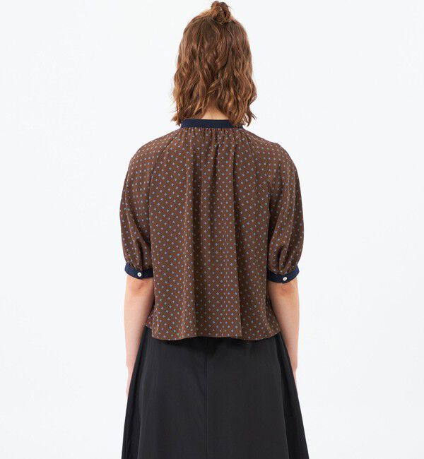 MACKINTOSH PHILOSOPHY「ファインパターンドットブラウス」|シャツ・ブラウス|
