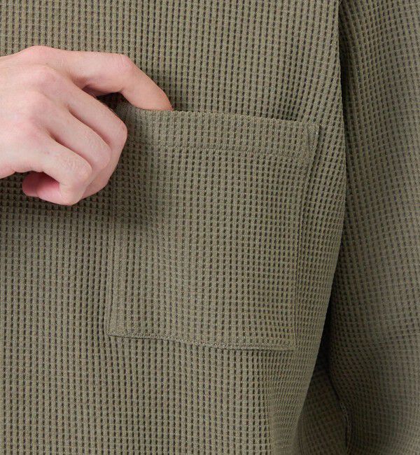 MACKINTOSH PHILOSOPHY「ブリテック クルーネックロンT テクノワッフル」|Tシャツ・カットソー|