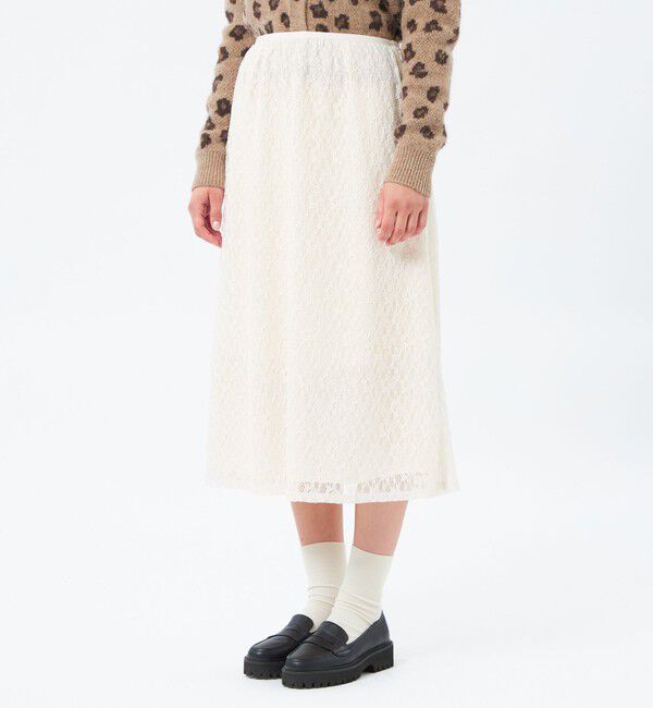 MACKINTOSH PHILOSOPHY「フラワーレースフレアスカート」|スカート|