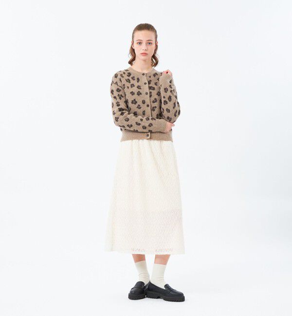 MACKINTOSH PHILOSOPHY「フラワーレースフレアスカート」|スカート|