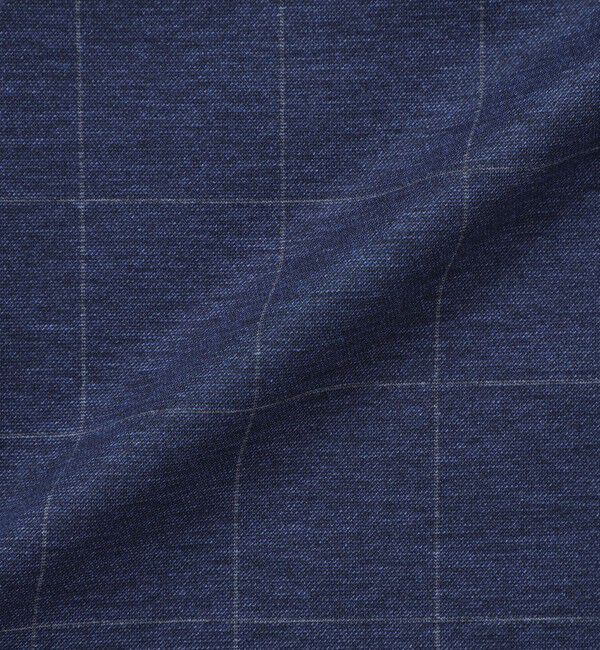 MACKINTOSH PHILOSOPHY「テーラードジャージー パンツ ウインドペンプリント」|スラックス|