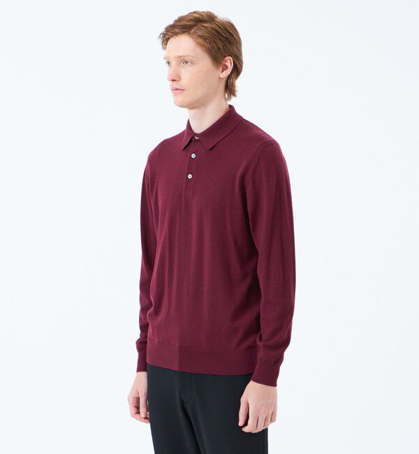 MACKINTOSH PHILOSOPHY「ハイゲージ天竺 ニットポロ」|ニット・セーター|