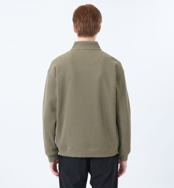 MACKINTOSH PHILOSOPHY「ブリテック スタンドカラージップアップ テクノワッフル」|ブルゾン・スタジャン|