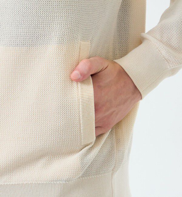 MACKINTOSH PHILOSOPHY「14G カノコ風ジャカード ドライバーズニット」|ニット・セーター|