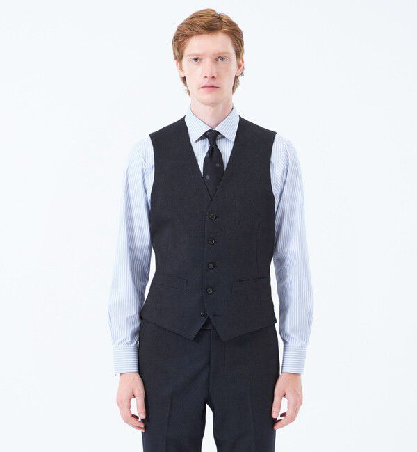 MACKINTOSH PHILOSOPHY「トロッター ウェストコート ピンヘッドストレッチ」|その他|