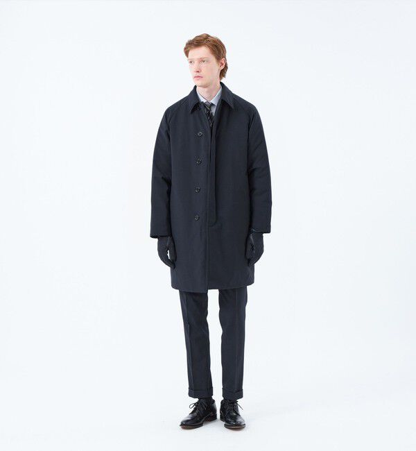 MACKINTOSH PHILOSOPHY「トロッター LOXLEY(ロクスリー) ウーリーツイル」|ステンカラーコート|