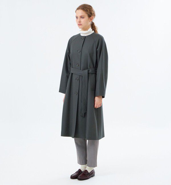 MACKINTOSH PHILOSOPHY「【WEB&一部店舗限定】メルトンノーカラーコート」|その他|