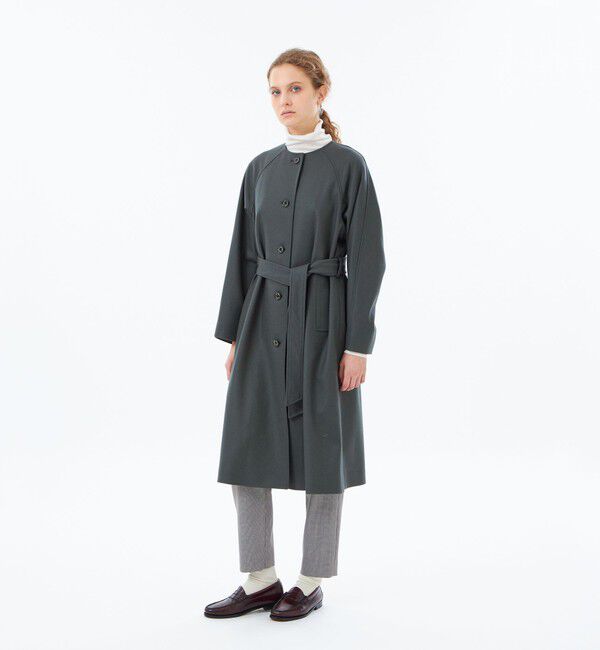 MACKINTOSH PHILOSOPHY「【WEB&一部店舗限定】メルトンノーカラーコート」|その他|