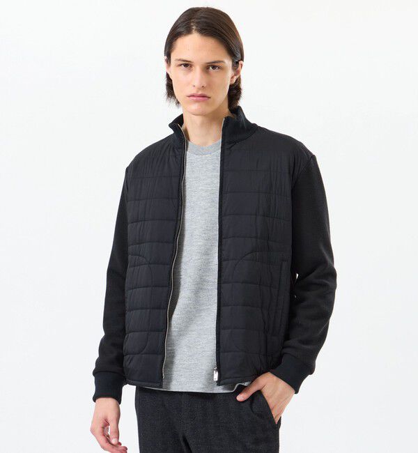 MACKINTOSH PHILOSOPHY「エアロゲルキルト&times;ブリスター　コンビジップアップ」|ブルゾン・スタジャン|ブラック
