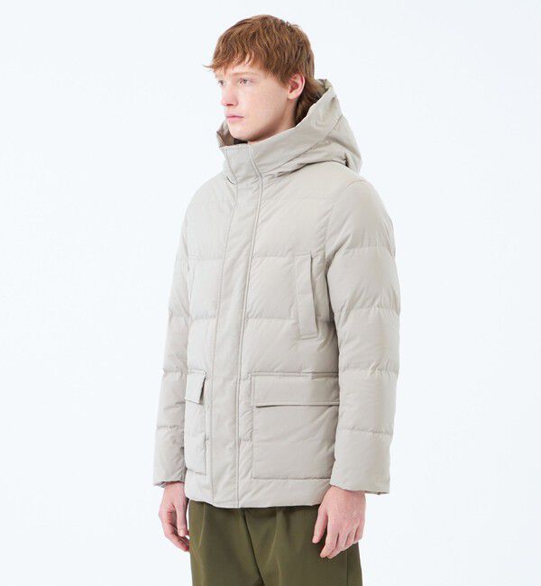 MACKINTOSH PHILOSOPHY「メモリーストレッチ　フーデッドダウンブルゾン」|ブルゾン・スタジャン|