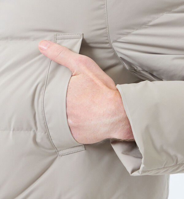 MACKINTOSH PHILOSOPHY「メモリーストレッチ　フーデッドダウンブルゾン」|ブルゾン・スタジャン|