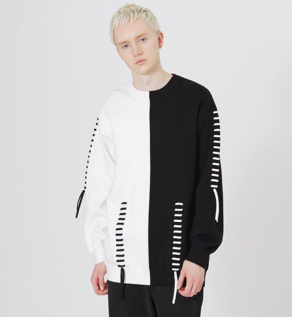  「【UNISEX】ポイントスレッドプルオーバー」|ニット・セーター|