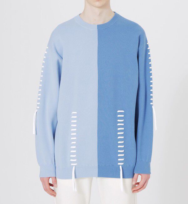  「【UNISEX】ポイントスレッドプルオーバー」|ニット・セーター|