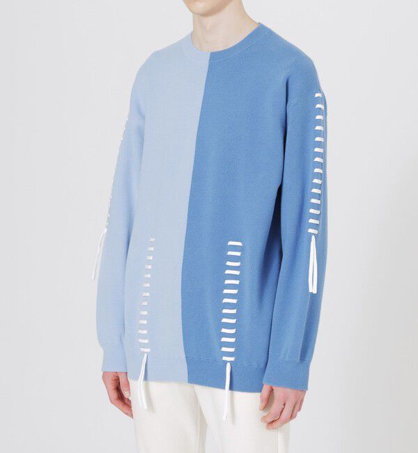  「【UNISEX】ポイントスレッドプルオーバー」|ニット・セーター|