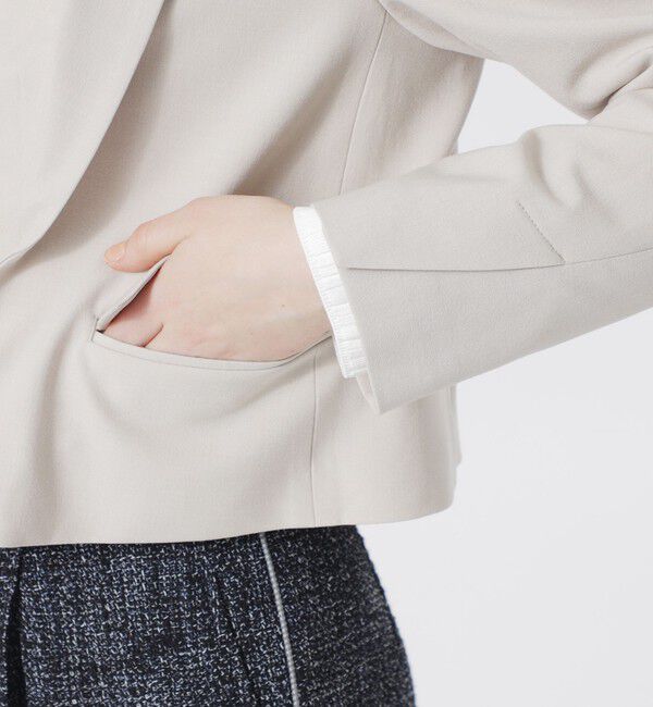  「レイヤードライクジャケット」|テーラードジャケット|