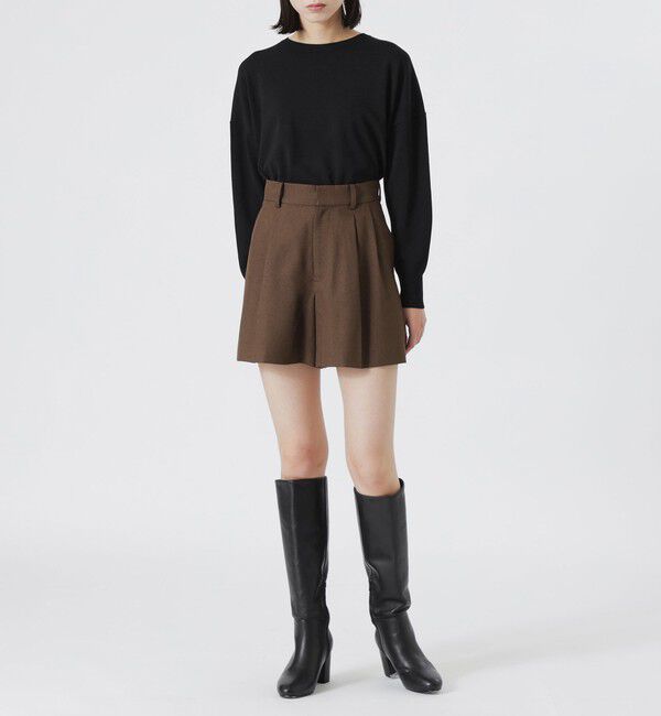  「ドロップショルダープルオーバー」|ニット・セーター|