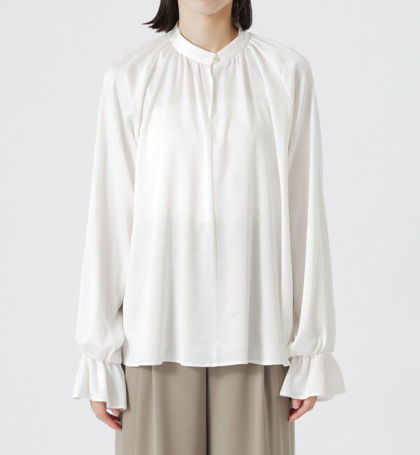  「ヴィンテージサテンボウタイブラウス」|シャツ・ブラウス|