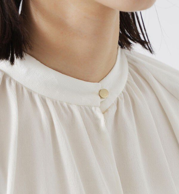  「ヴィンテージサテンボウタイブラウス」|シャツ・ブラウス|