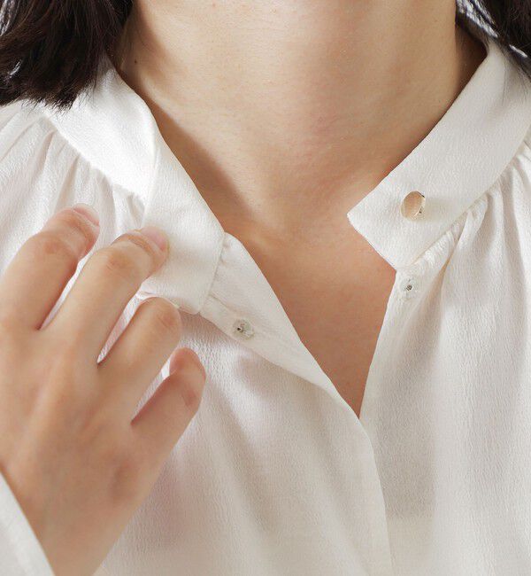  「ヴィンテージサテンボウタイブラウス」|シャツ・ブラウス|