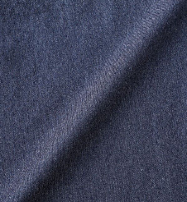  「デニムバックギャザーブラウス」|シャツ・ブラウス|