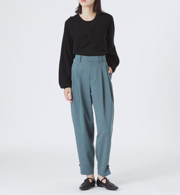  「ニットレイヤードトップス」|ニット・セーター|