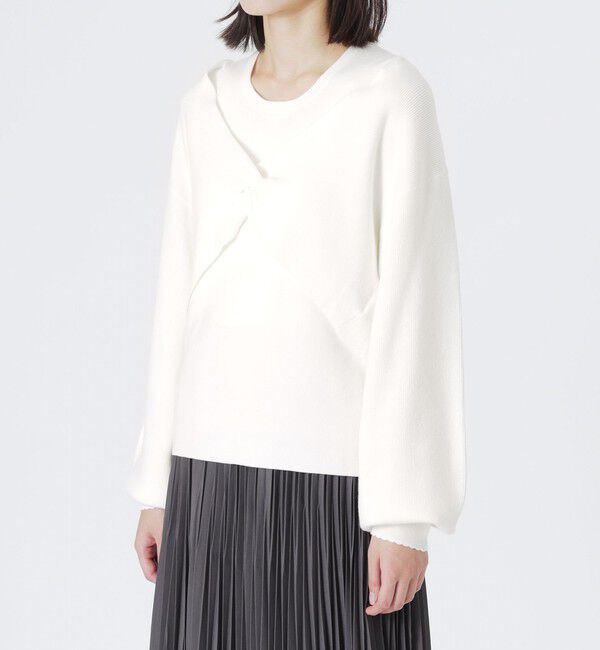  「ニットレイヤードトップス」|ニット・セーター|