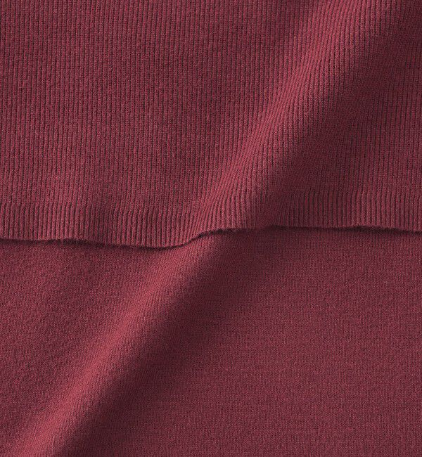  「ニットレイヤードトップス」|ニット・セーター|