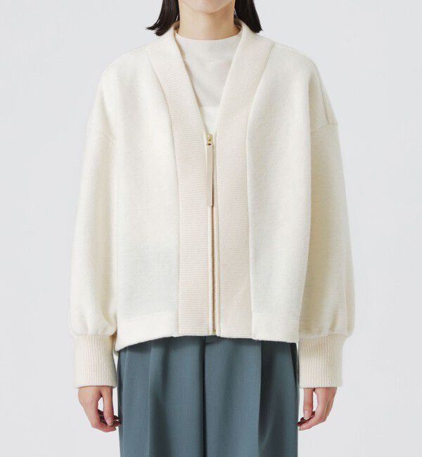  「MAPELジップカーディガン」|ブルゾン・スタジャン|