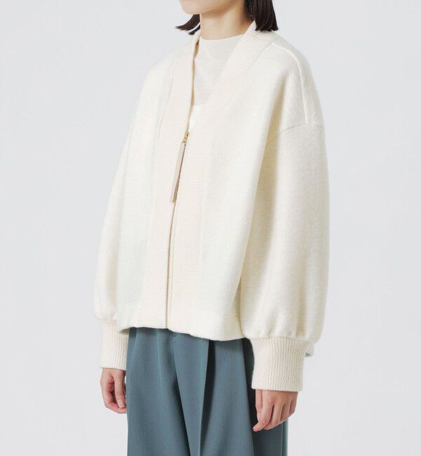  「MAPELジップカーディガン」|ブルゾン・スタジャン|