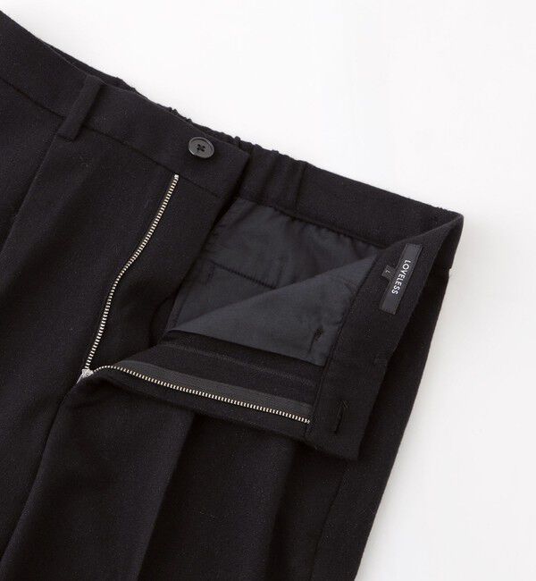  「ラメツイードワイドスラックス(JAPAN)」|スラックス|