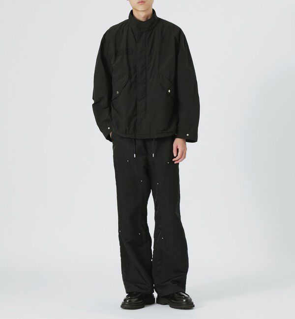  「ガーメントダイショートフィールドブルゾン」|ブルゾン・スタジャン|