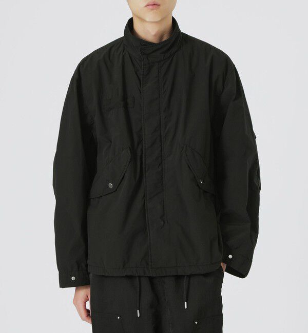  「ガーメントダイショートフィールドブルゾン」|ブルゾン・スタジャン|