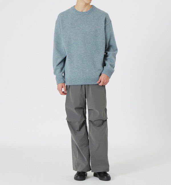  「【UNISEX】タスマニアラムウールニットプルオーバー」|ニット・セーター|