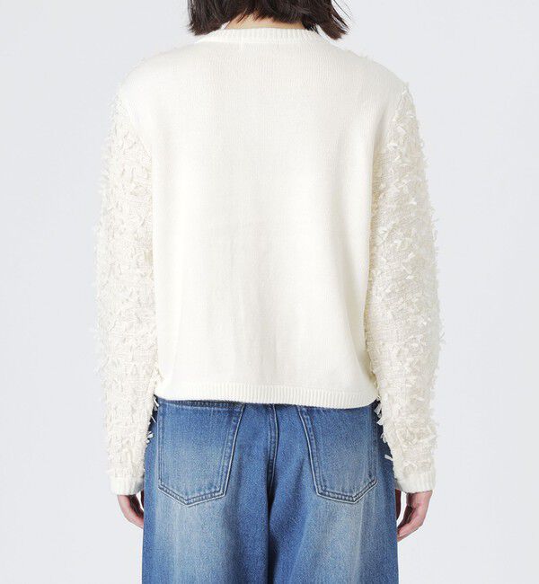  「ツイードコンビカーディガン」|ニット・セーター|