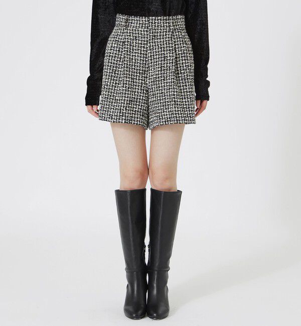  「ツイードタックショートパンツ」|その他|