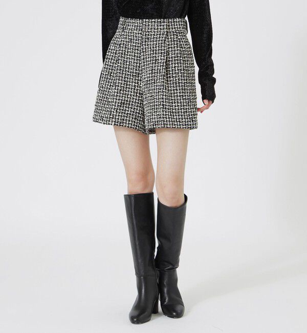  「ツイードタックショートパンツ」|その他|