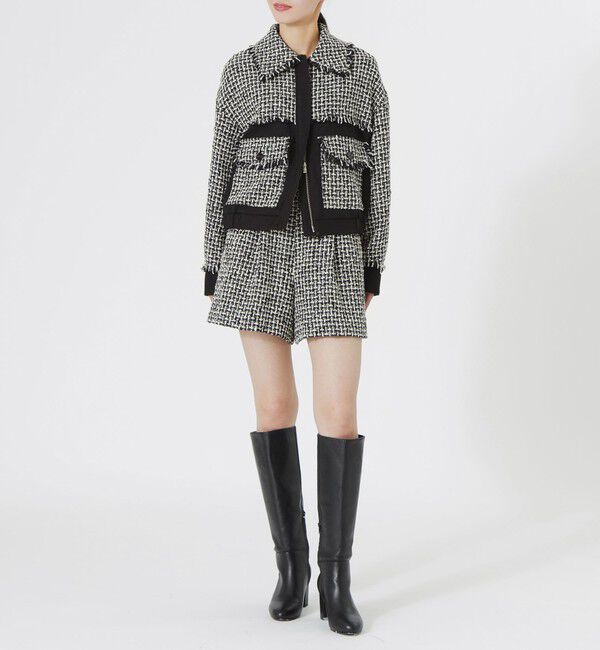  「ツイードタックショートパンツ」|その他|