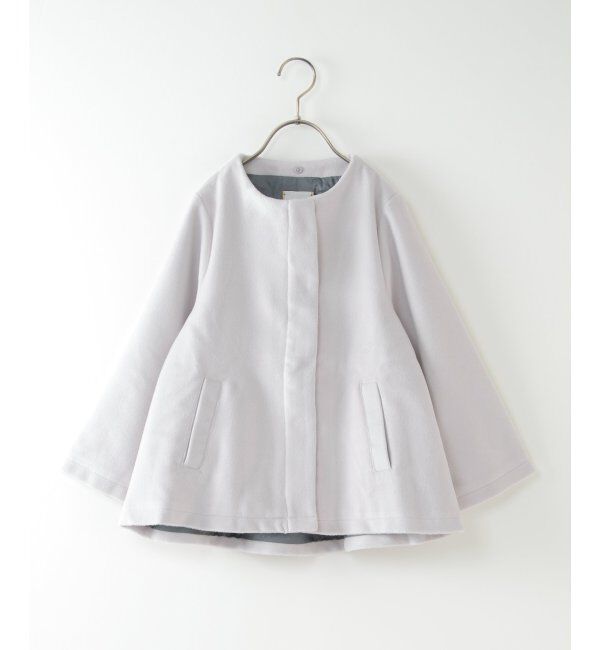 ikka kids「バックデザイン2WAYフェイクウールジャケット（120~160cm）」|その他|