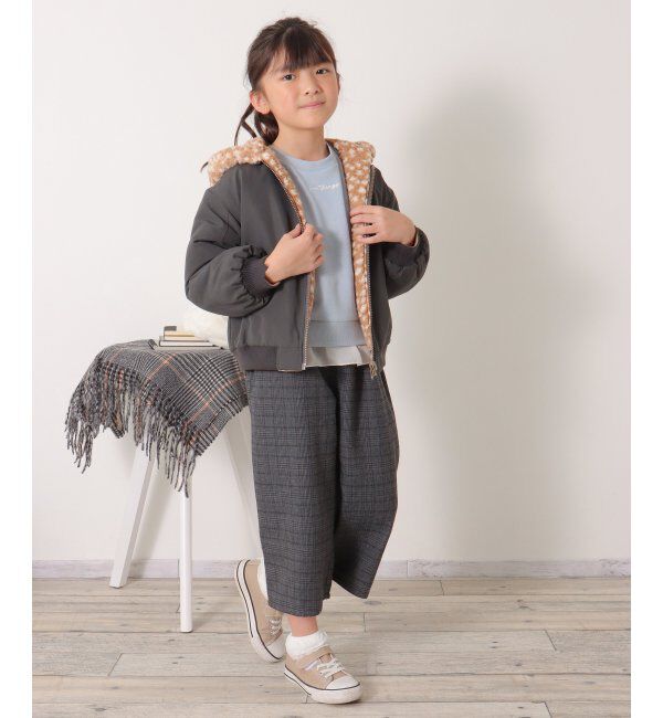 ikka kids「リバーシブルボアブルゾン（120~160cm）」|その他|